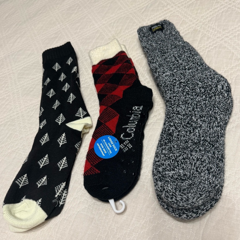 Three pair of women’s warm toasty socks
